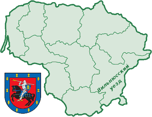 Реки Вильнюсского уезда