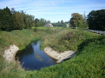 Upė Alna ties Kučiūnais