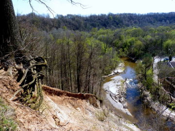 Орывы у реки  Йеся у п. Рокай. Foto:Danutė Paliokienė