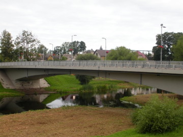 Река Левуо. Мост у г. Пасвалис