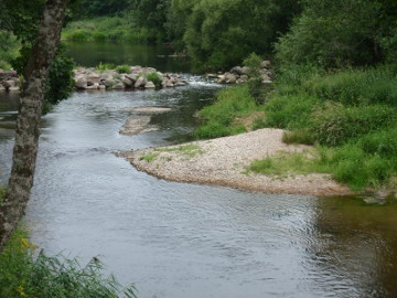 Река Миния. Порог у 139,4 км