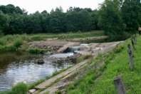 Река Митува, Плотина у д. Смукучяй. Foto:Egidijus at Panoramio