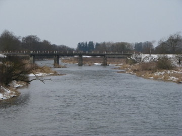 Река Муша у деревни Жилпамушис