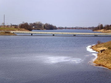 Мост через Юодкишкяйское водохранилище