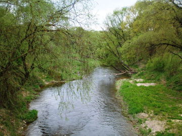 Obelies upė netoli Kėdainių