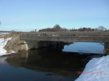 Tiltas per Pateklą ties Dumytrais