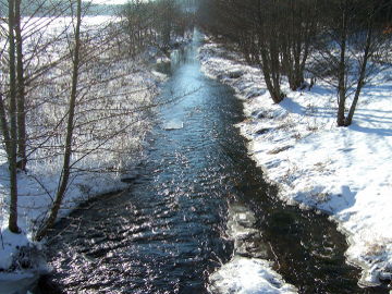 Река Рудамина у д. Прудишкес