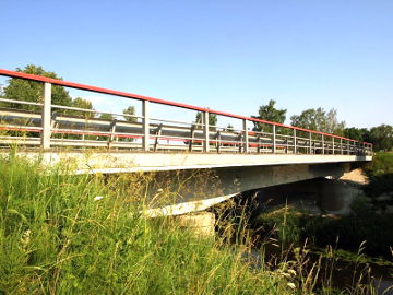 Мост дороги Паланга-Лепая через реку Швянтойи