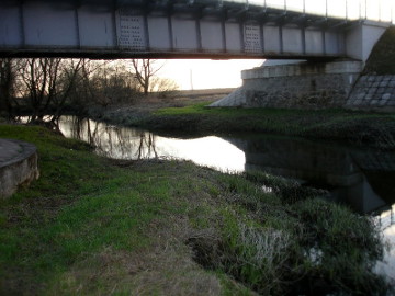 Ж.д. мост черз реку Вилка у д. Анужяй